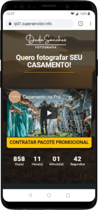 Modelo de landing page para vender planos, serviços, produtos e cursos